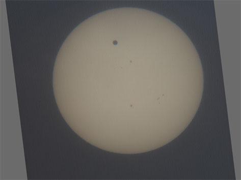 金星太陽面通過 10:50